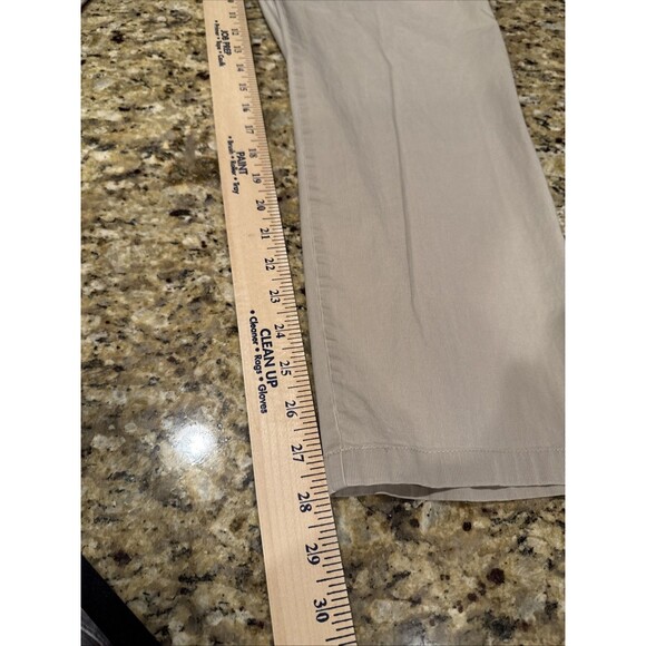 Meyer Exclusive Bonn Chino Pants Men GR 54 W36 L28 Cotton Blend Camel Tan Logo - Picture 6 of 7